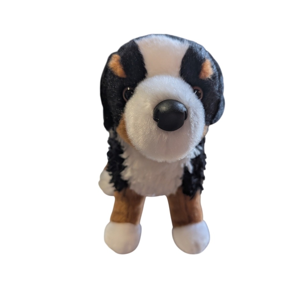 Douglas Cuddle Toy Bernese Mountain Dog Plush Stuffed Animal Tri-Color Dog